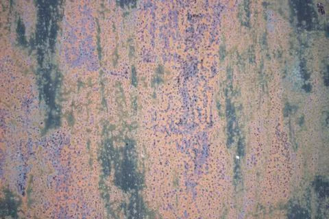 Rusty poorly painted surface. Stock Photos