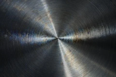 Rusty Radial Brushed Metal Texture Stock Illustration