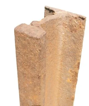 Rusty rail Stock Photos