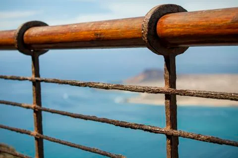 Rusty railing Stock Photos
