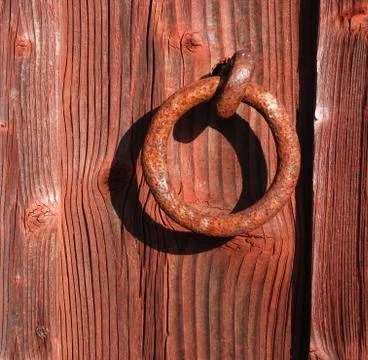 Rusty ring Stock Photos