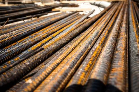 Rusty rods Stock Photos