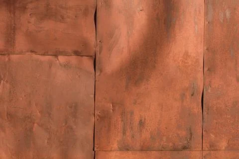 Rusty rustic fence Foto stock