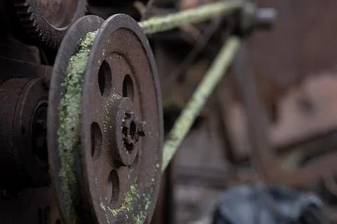 Rusty scrap metal Stock-Fotos