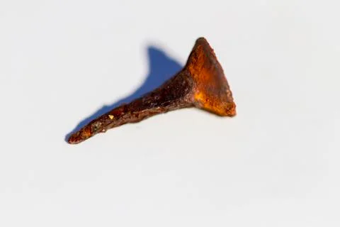 Rusty screw Foto stock