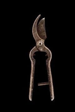 Rusty Shears Stock Photos