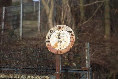 Rusty Signs Stock Photos
