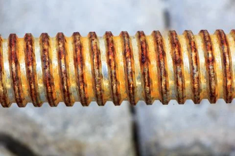 Rusty spiral Stock Photos