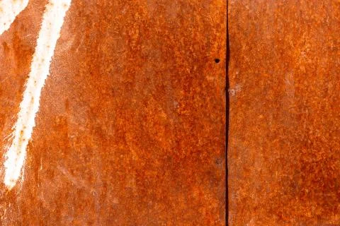 Rusty stained metal wall texture pattern Stock-Fotos