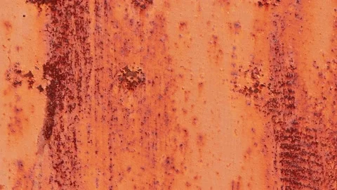 Rusty Stains on Old Paint Wall Texture Seamless Loop. Corroded Surface. Video stock 225571101