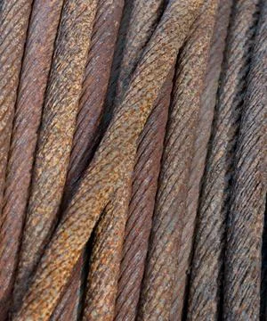Rusty Steel Cable Stock Photos