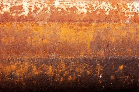 Rusty steel pipe Stock Photos