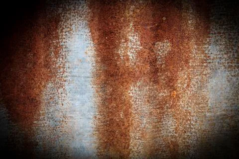 Rusty steel sheet background Stock Photos