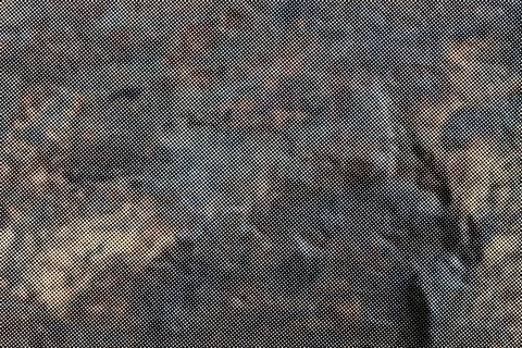 Rusty Stone Halftone Texture Weathered Rock Dotted Print Industrial Illustrazione stock