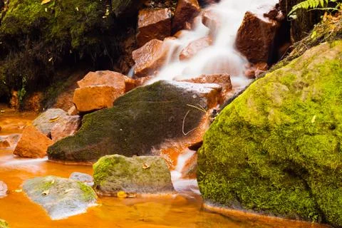 Rusty stones Stock Photos