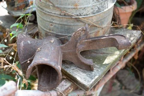 Rusty stuff Foto stock