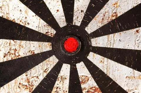 Rusty target Stock Photos