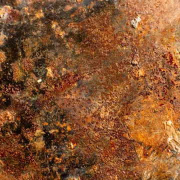 Rusty Texture of a Metal Spatula Stock Photos