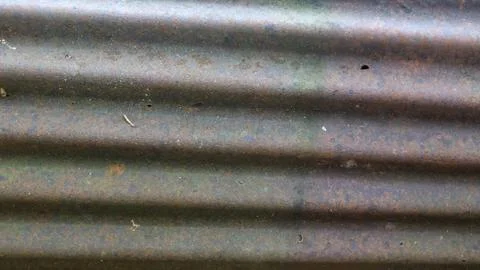 Rusty tin roof as backdrop Stock Photos