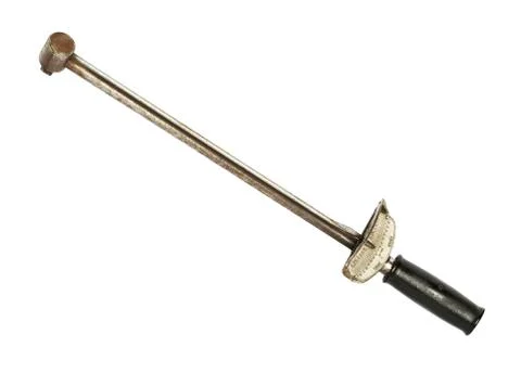 Rusty torque wrench Stock Photos