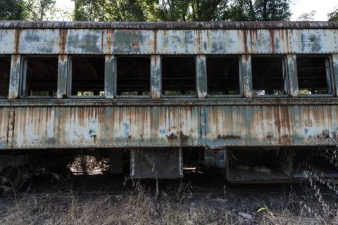 Rusty Train Car Stock Photos