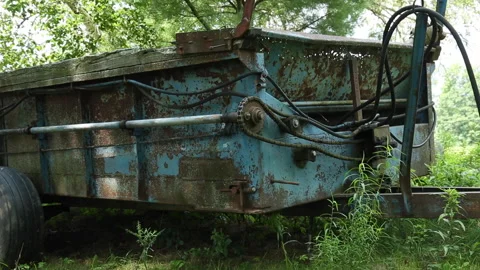 RUSTY TRUCK Stock Footage 188902963