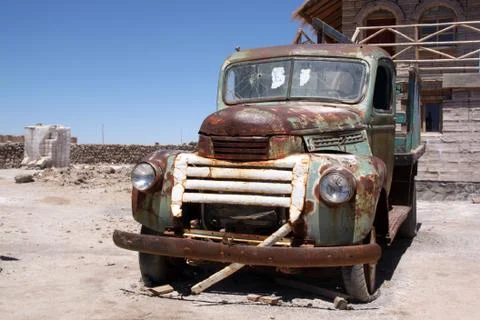 Rusty truck Foto stock