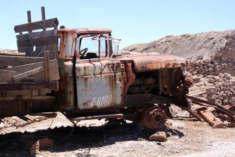 Rusty truck Stock Photos