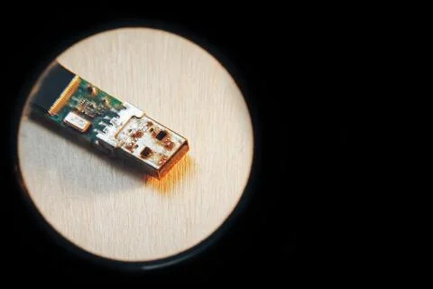 Rusty USB Flash Drive Connector 스톡 사진