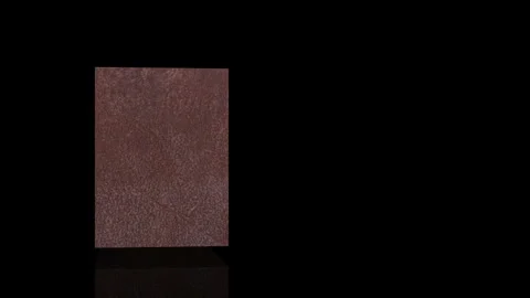 Rusty Vintage Vault turns on itself - loop animation Stock Footage 253363922