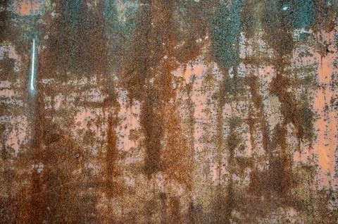 Rusty wall background image Stock Photos
