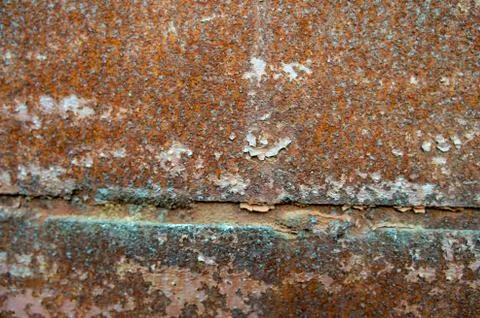 Rusty wall background image Stock Photos