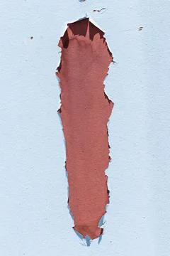 Rusty wall peeling paint background Stock Photos