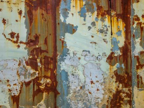 Rusty wall texture background Stock Photos
