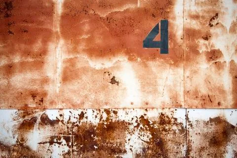 Rusty warehouse doors Stock Photos