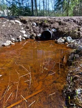 Rusty water Stock Photos