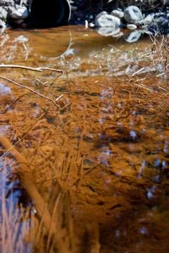 Rusty water Stock Photos
