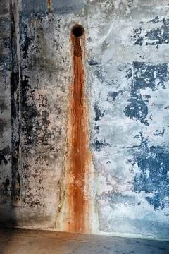Rusty Water Stain Stock Photos