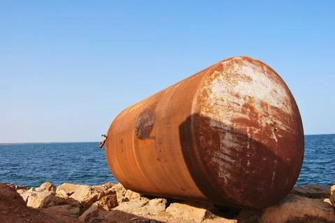 Rusty Water Tank Stock Photos