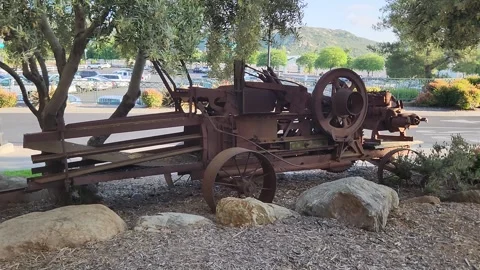 Rusty Wheel Object Stock Footage 243781718