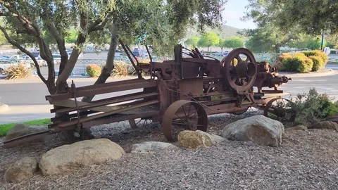 Rusty Wheel Object Stock Footage 243781752