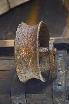 Rusty wheel Stock Photos