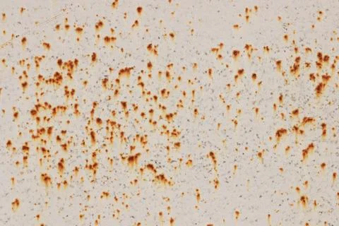 Rusty White Painted Wall Texture Stock Photos