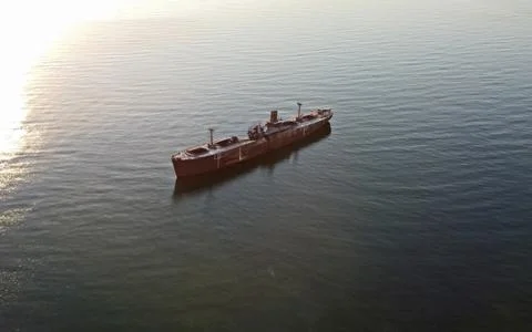 The rusty wreck Stock Photos