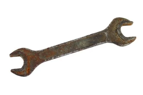 Rusty wrench Stock Photos