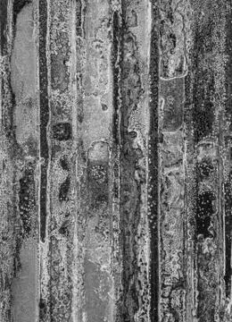 Rusty zinc as abstracted background Stock Photos