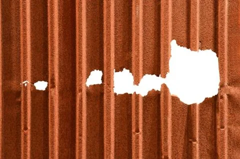 Rusty zinc background Stock Photos