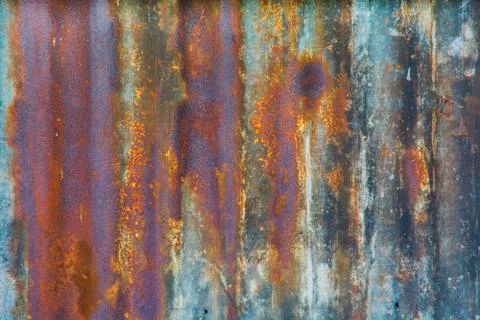 Rusty zinc old Stock Photos