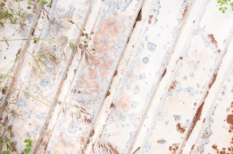 Rusty zinc sheet Stock Photos
