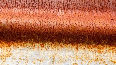 Rusty zinc texture as a background Stock Photos